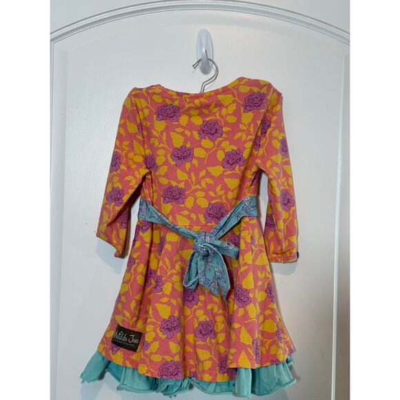 Vintage Matilda Jane Secret Fields Dress Girls Sz 4 - Picture 3 of 7